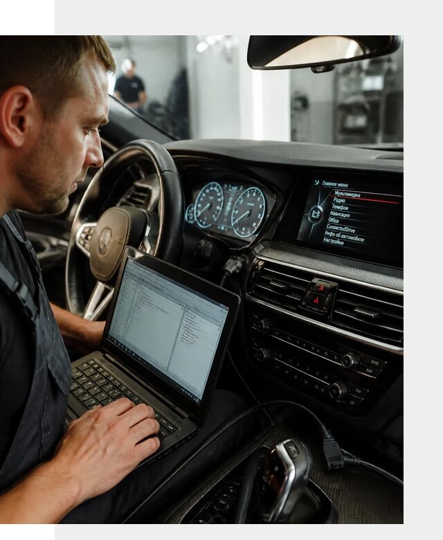 Русификация приборной панели BMW для авто в Ижевске от компании