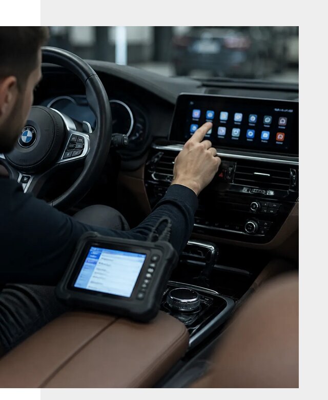 Установка приложений и мультимедиа сервисов BMW в Ижевске