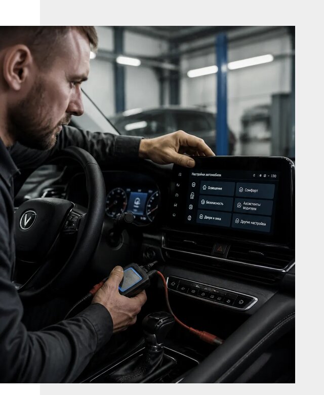 Русификация Changan CS55 и мультимедиа под ключ в Ижевске