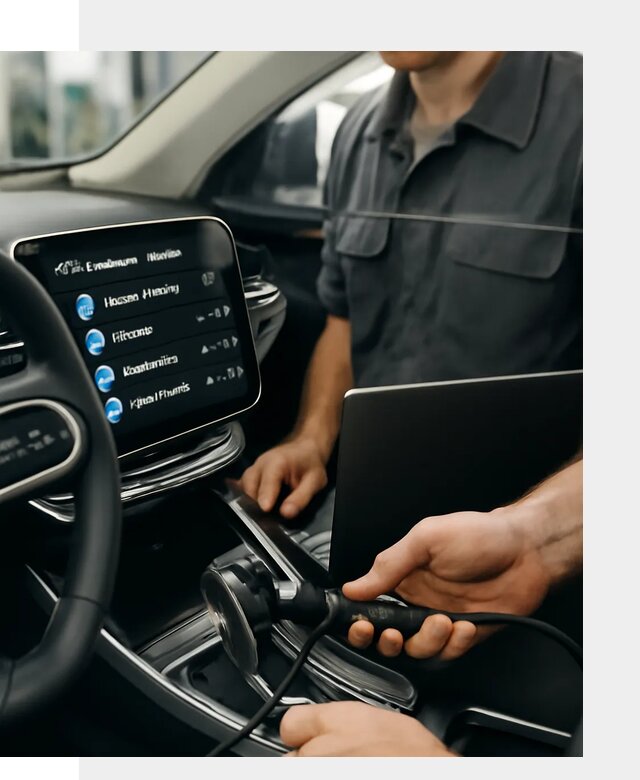 Установка приложений Geely для мультимедиа автомобиля в Ижевске