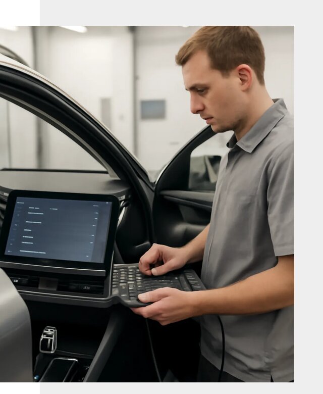 Русификация мультимедиа автомобилей Lynk Co в Ижевске