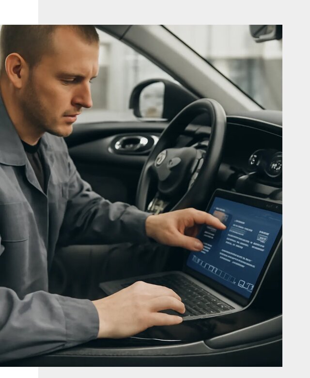 Русификация приборной панели автомобиля Lynk Co в Ижевске