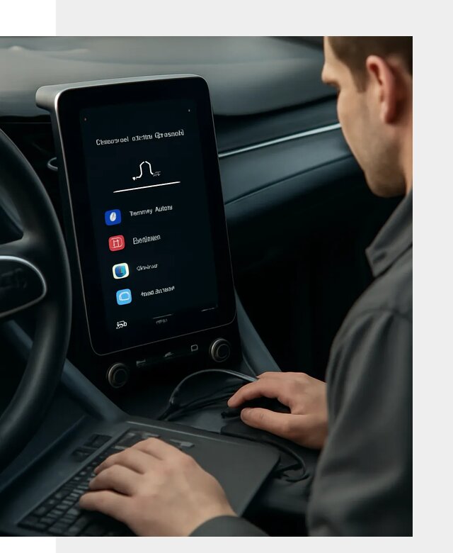 Установка приложений Lynk Co на автомобиль в Ижевске
