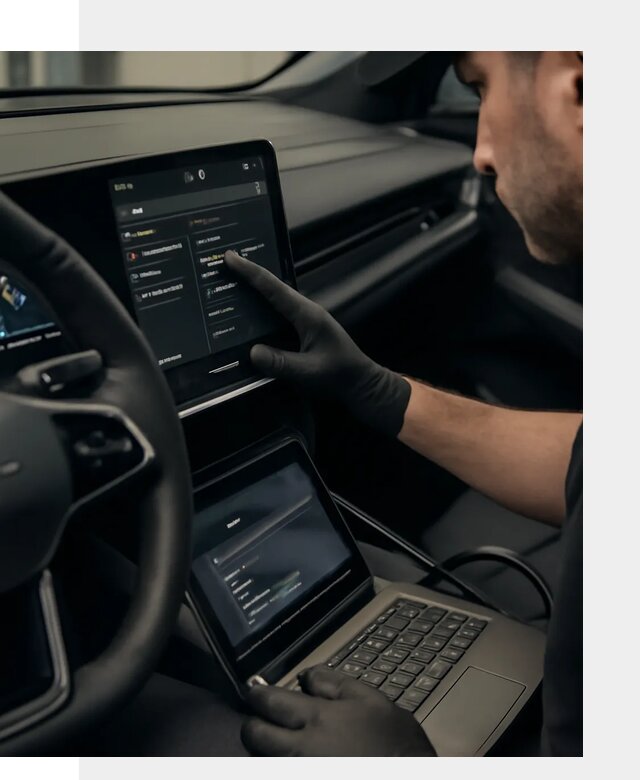 Русификация приборной панели Rising автомобиля в Ижевске