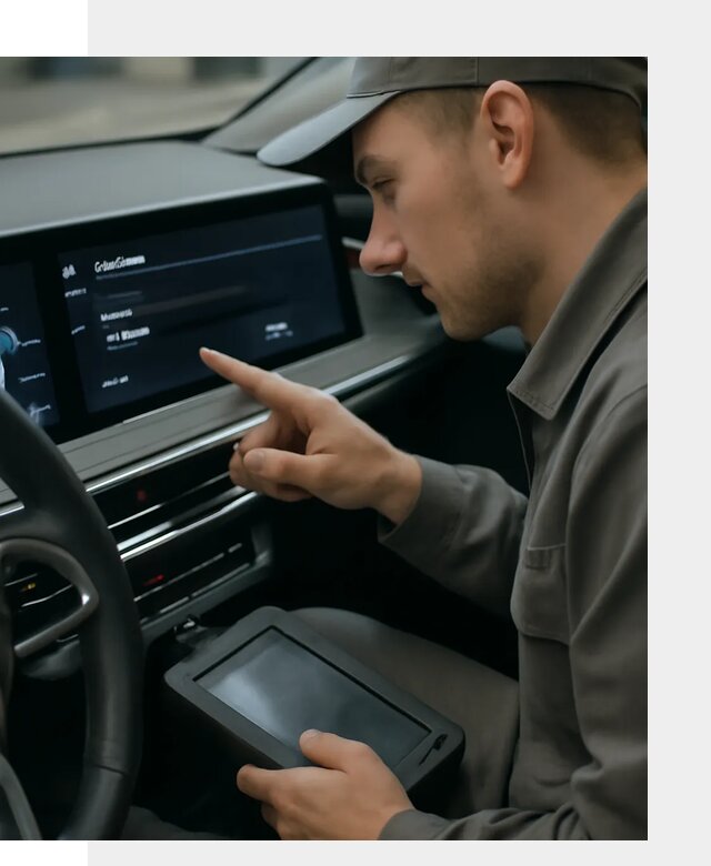 Русификация приборной панели автомобиля Voyah в Ижевске