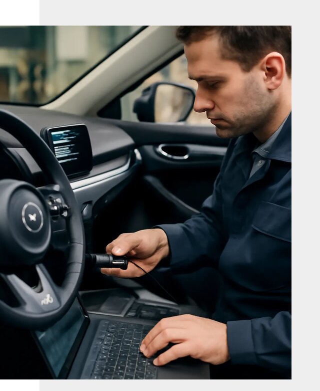 Русификация приборной панели автомобилей Mazda в Ижевске