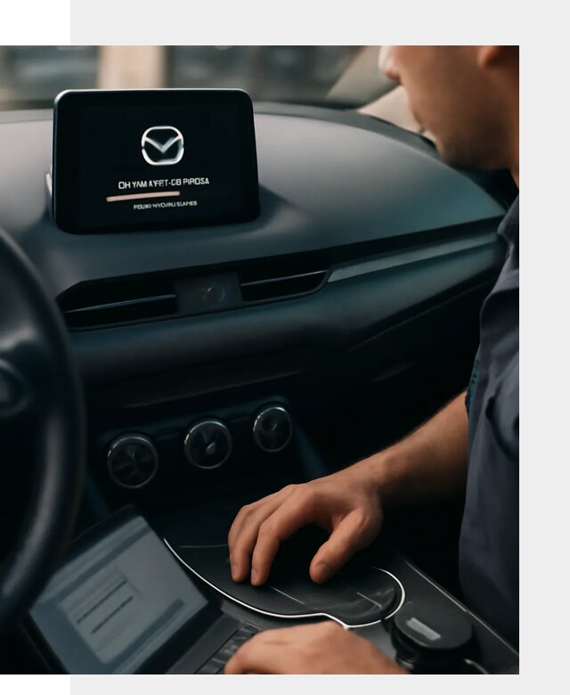 Установка приложений Mazda на мультимедийную систему в Ижевске
