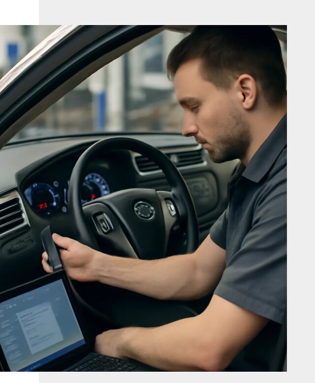 Русификация приборной панели Nissan для авто в Ижевске