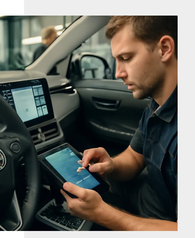 Установка приложений Toyota на мультимедиа в Ижевске